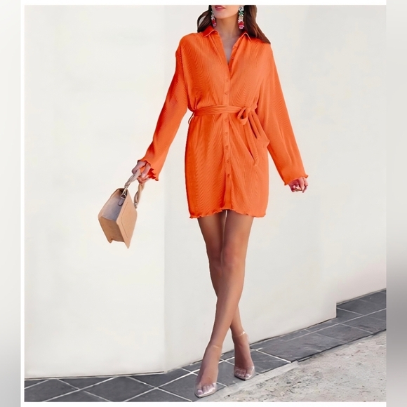 Neufigr Shirt Dress #1023 NWOT - Picture 8 of 9